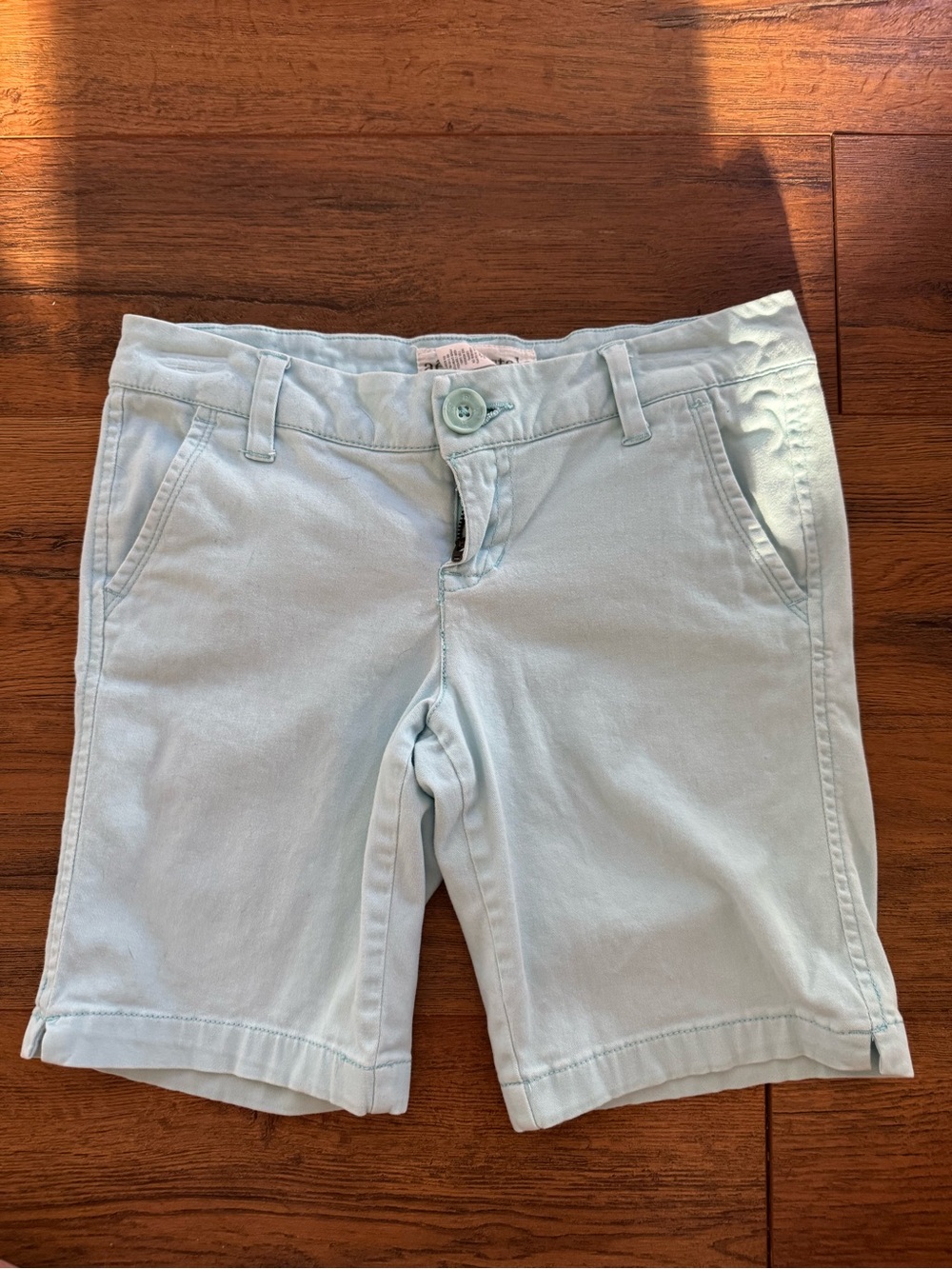 Aeropostale Light Blue Women’s Bermuda Shorts